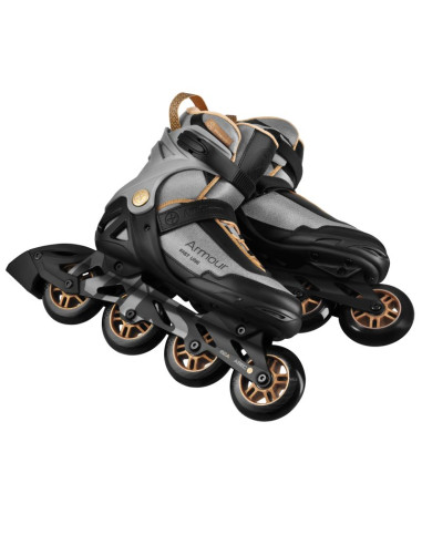 Na22151 łyżworolki armour szare rozm. 45 nils extreme