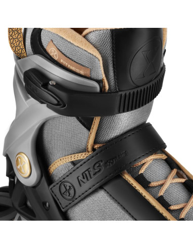 Na22151 łyżworolki armour szare rozm. 44 nils extreme