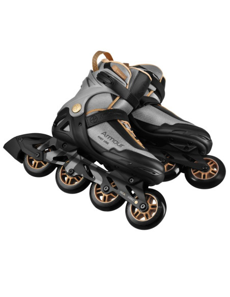 Na22151 łyżworolki armour szare rozm. 44 nils extreme