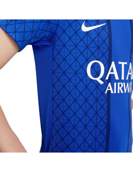 Koszulka dla dzieci nike psg academy pro home niebieska hj8074 406