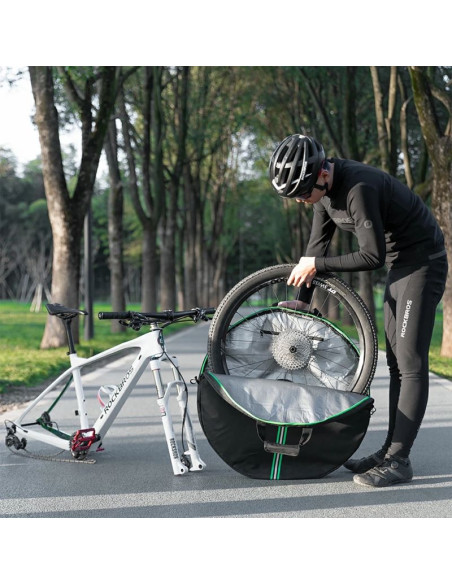 Pokrowiec transportowy rockbros d40 na koło ø74cm - czarny