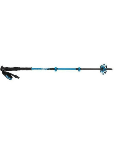 Kije skitourowe viking vario tour skitouring 65-135cm, niebieskie