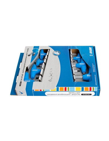 Unior zestaw kluczy imbusowych kulistych 2,5-10