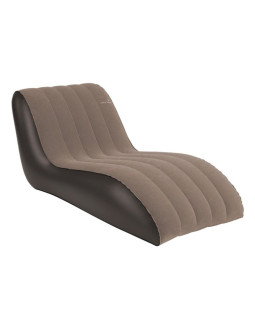 Easy camp 420072 fotel nadmuchiwany leżak kempingowy brązowy