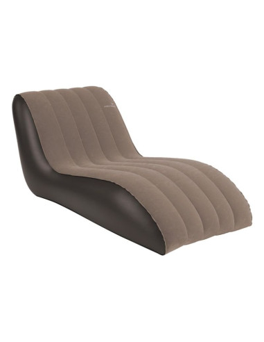 Easy camp 420072 fotel nadmuchiwany leżak kempingowy brązowy