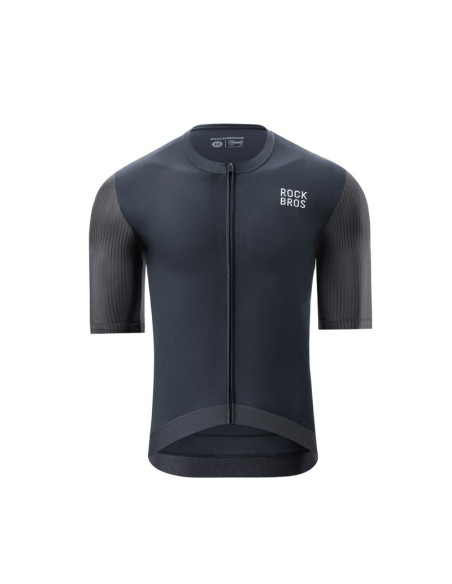 Koszulka rowerowa rockbros 15200025 z krótkim rękawem rozmiar xl - czarna