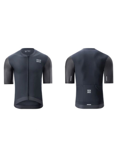 Koszulka rowerowa rockbros 15200025 z krótkim rękawem rozmiar xxxl - czarna