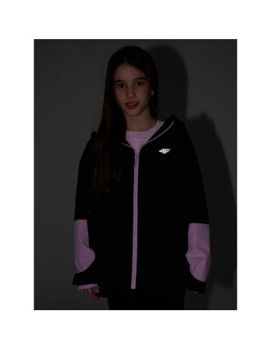 Kurtka przejściowa membrana 5000 dziewczęca 4f 4fjwss26ttjaf0958-20s