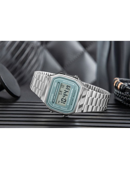 Zegarek męski casio vintage a168wa-3ayes + box