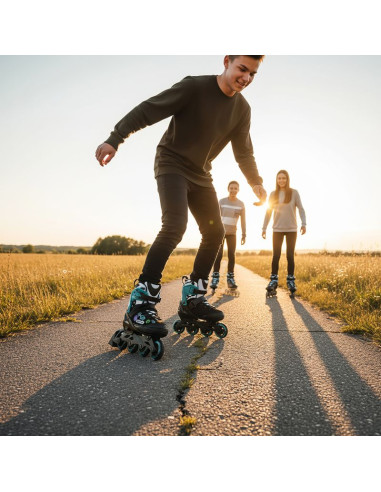 Na2053a łyżworolki vibe turkusowe rozm. xs(29-32) nils extreme