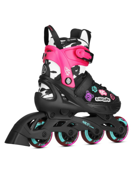 Na2053a łyżworolki vibe różowe rozm. m(37-40) nils extreme