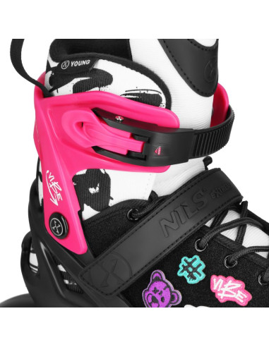 Na2053a łyżworolki vibe różowe rozm. m(37-40) nils extreme