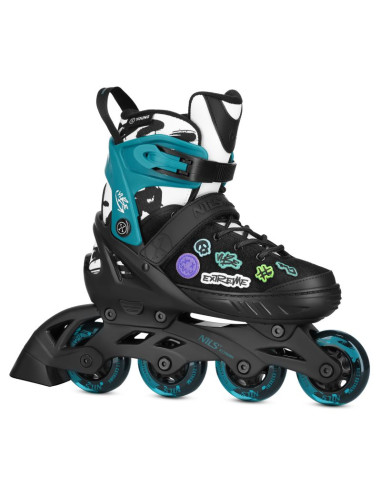 Na2053a łyżworolki vibe turkusowe rozm. m(37-40) nils extreme