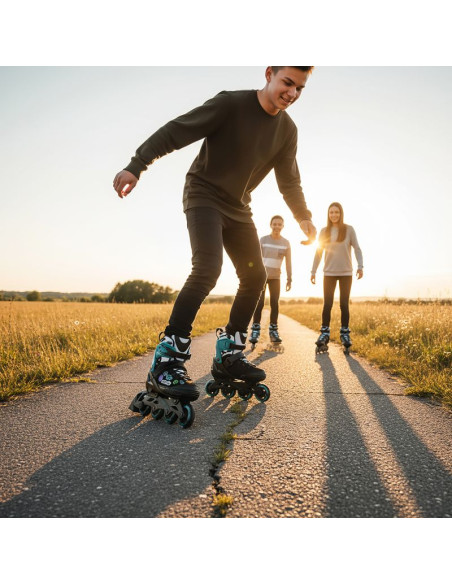 Na2053a łyżworolki vibe turkusowe rozm. m(37-40) nils extreme