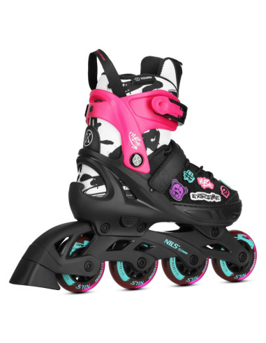 Na2053a łyżworolki vibe różowe rozm. s(33-36) nils extreme