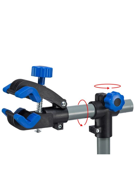 Stojak serwisowy rockbros mp-02 do rowerów z pokrętłami podłogowy - czarny