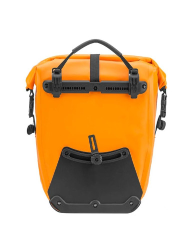 Torba rowerowa rockbros 30140022003 wodoodporna na bagażnik - pomarańczowa