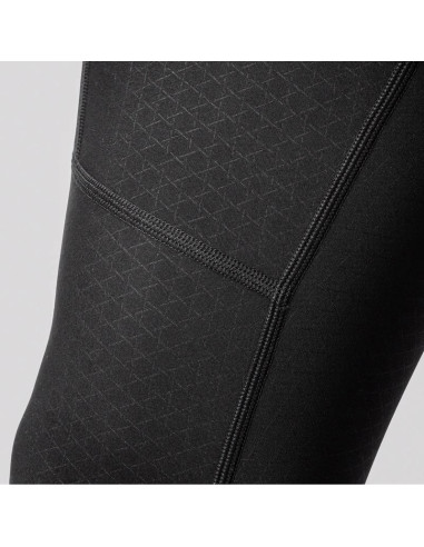 Spodnie rowerowe z szelkami rockbros ydck012-1 długie polarowe z wkładką rozmiar xl - czarne