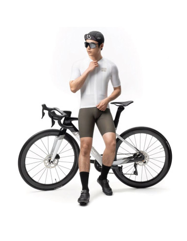 Koszulka rowerowa rockbros yddx011 diamond z krótkim rękawem rozmiar xs - biała