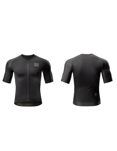 Koszulka rowerowa rockbros yddx011 diamond z krótkim rękawem rozmiar xxs - czarna