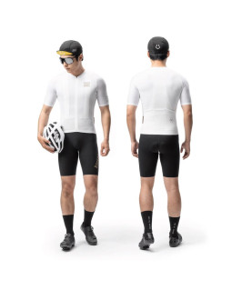 Koszulka rowerowa rockbros yddx011 diamond z krótkim rękawem rozmiar xxs - biała 2