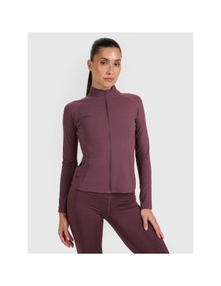 Bluza treningowa slim szybkoschnąca damska 4f 4fraw25tfswf0808-81s