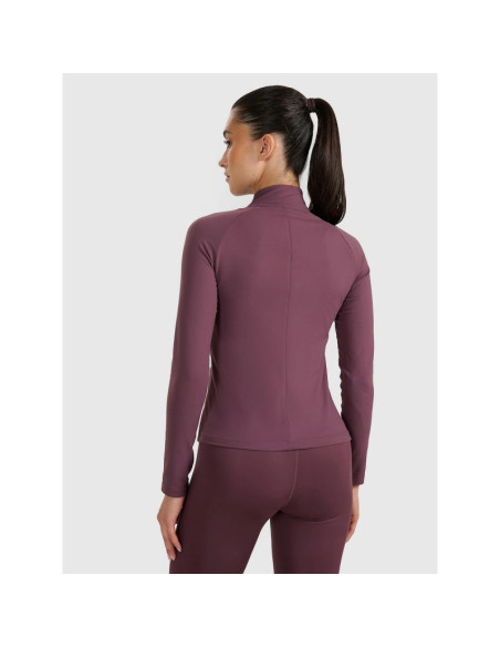 Bluza treningowa slim szybkoschnąca damska 4f 4fraw25tfswf0808-81s