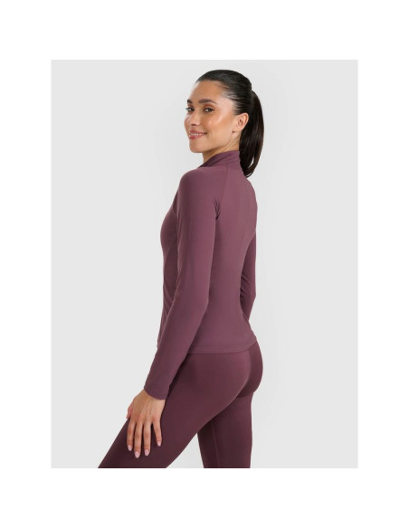 Bluza treningowa slim szybkoschnąca damska 4f 4fraw25tfswf0808-81s