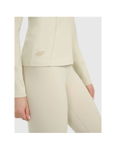 Bluza treningowa slim szybkoschnąca damska 4f 4fraw25tfswf0808-83s