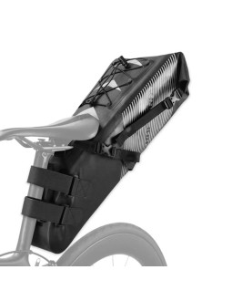 Torba rowerowa rockbros as-013 podsiodłowa 10l - czarny