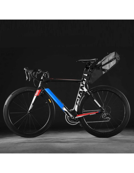 Torba rowerowa rockbros as-013 podsiodłowa 10l - czarny