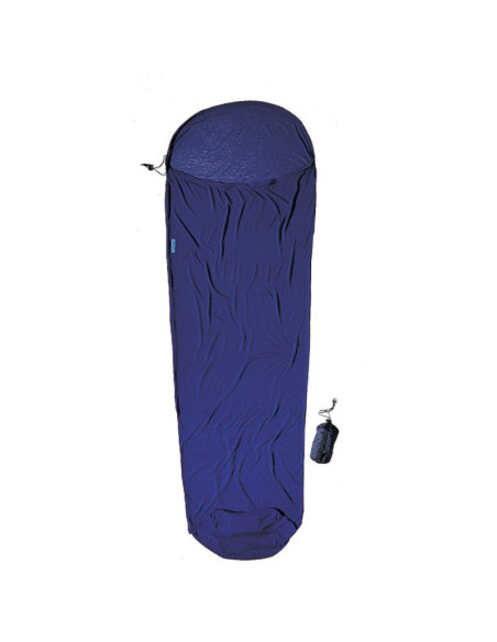 Wkładka do śpiwora cocoon mummyliner coolmax, bluemax