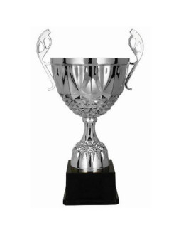 Puchar metalowy srebrny mufas 2