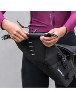 Torba rowerowa rockbros 30130061001 pod siodełko 3l - czarna 2