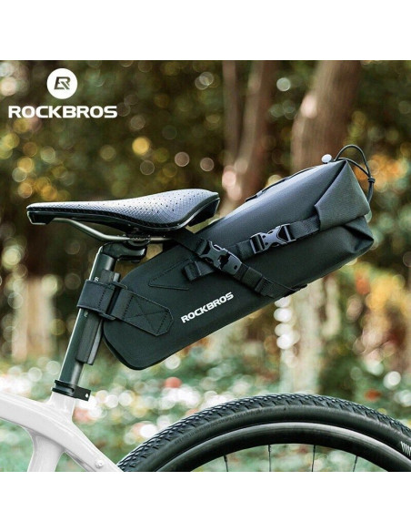 Torba rowerowa rockbros 30130061001 pod siodełko 3l - czarna