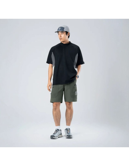 Szorty rockbros yddk015 z paskiem rozmiar m - zielone