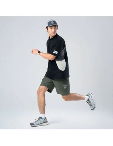 Szorty rockbros yddk015 z paskiem rozmiar m - zielone