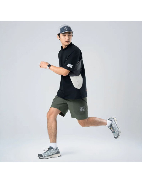 Szorty rockbros yddk015 z paskiem rozmiar m - zielone