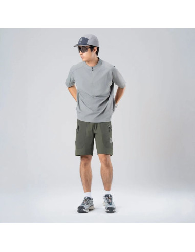 Szorty rockbros yddk015 z paskiem rozmiar m - zielone