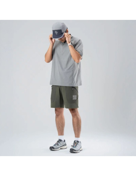 Szorty rockbros yddk015 z paskiem rozmiar l - zielone