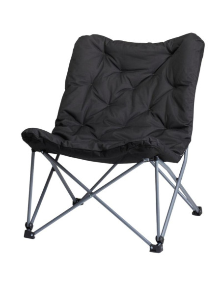 Fotel campingowy high deluxe z poduszką antracyt redcliffs