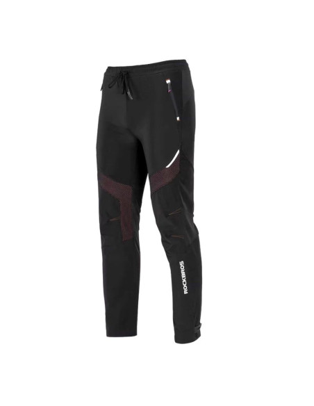 Spodnie sportowe rockbros patrol kolarskie wiatroszczelne rozmiar l - czarne