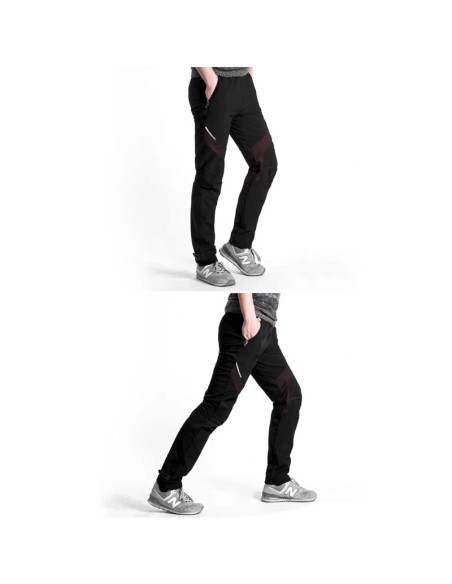 Spodnie sportowe rockbros patrol kolarskie wiatroszczelne rozmiar l - czarne