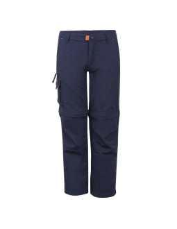 Spodnie zapinane na zamek dziecięce dla chłopca/dziewczynki trollkids kids oppland pants navy/orange (211-100)