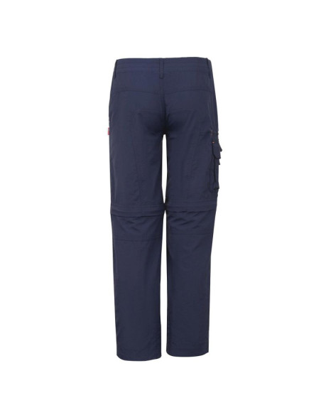 Spodnie zapinane na zamek dziecięce dla chłopca/dziewczynki trollkids kids oppland pants navy/orange (211-100)