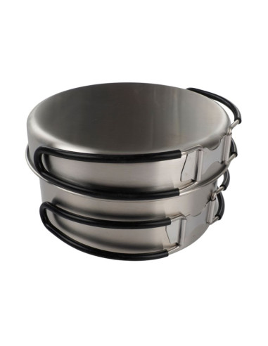 Zestaw naczyń stalowych campingaz trekking kit 2197185