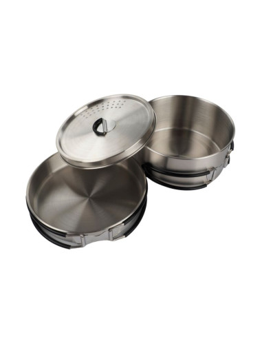 Zestaw naczyń stalowych campingaz trekking kit 2197185