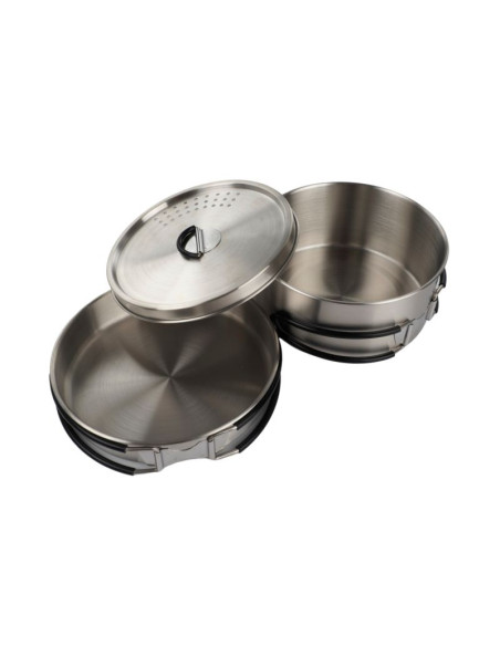 Zestaw naczyń stalowych campingaz trekking kit 2197185