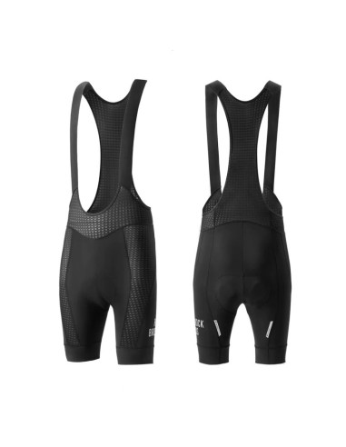 Spodenki rowerowe z szelkami rockbros yddk009 męskie krótkie z wkładką rozmiar xl - czarne