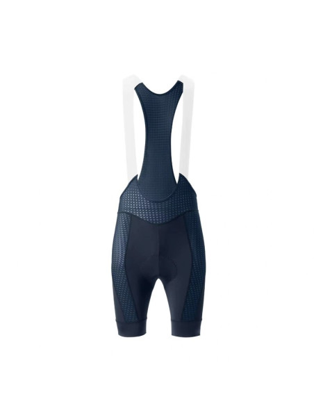 Spodenki rowerowe z szelkami rockbros yddk009 męskie krótkie z wkładką rozmiar m - ciemnoniebieskie